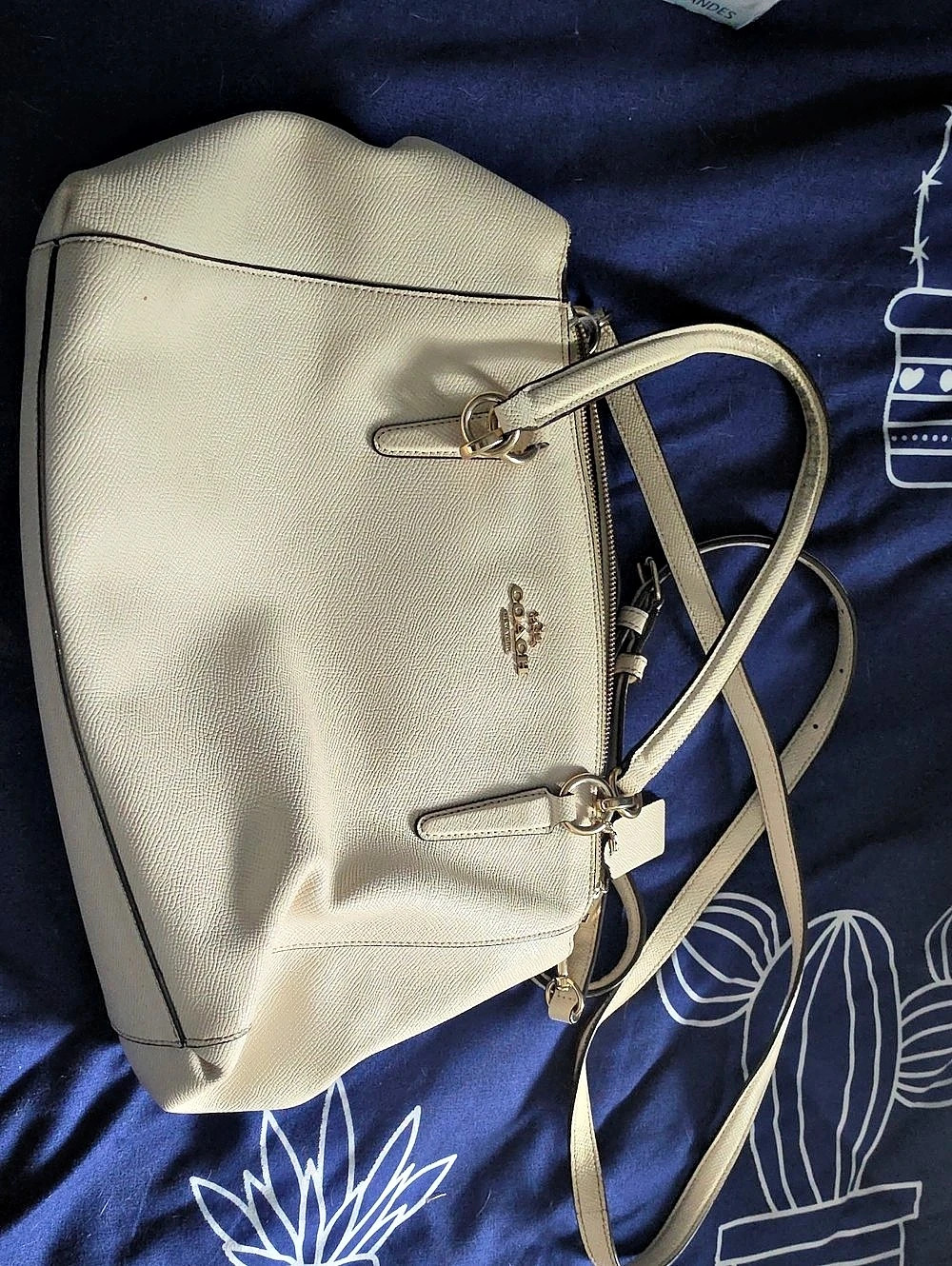 Coach Shoulder Bag in Cream